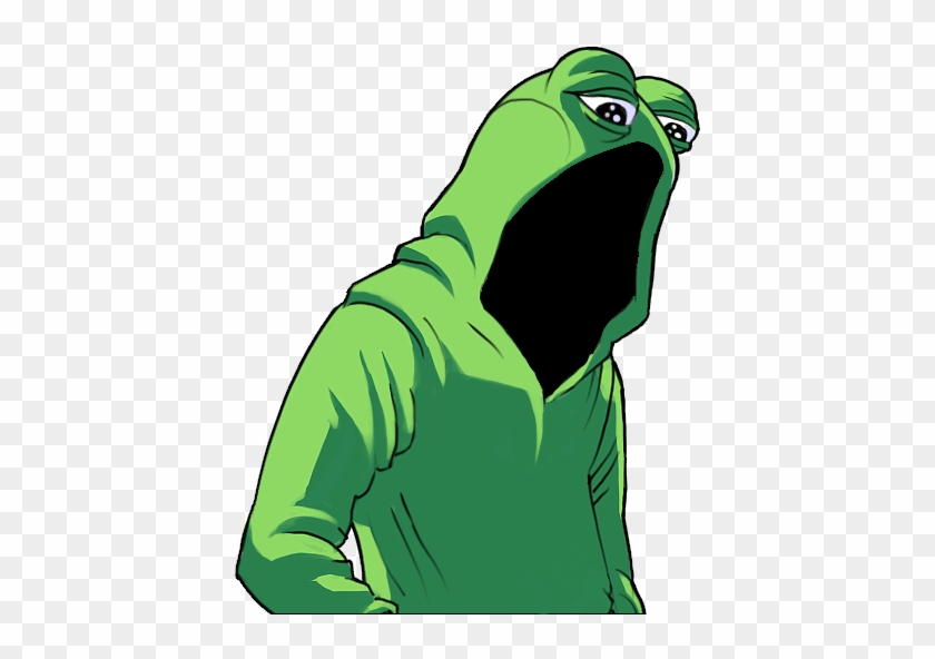 Every Time I See That Image, I Post This One - Pepe The Frog Hoodie Clipart