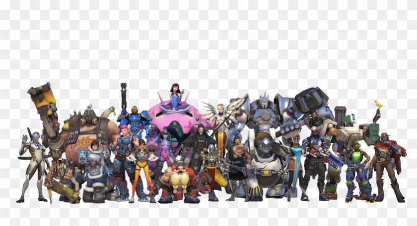 Overwatch All Characters Png Clipart