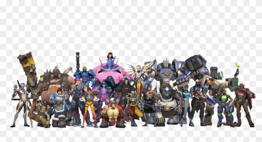 Overwatch All Characters Png Clipart #73371
