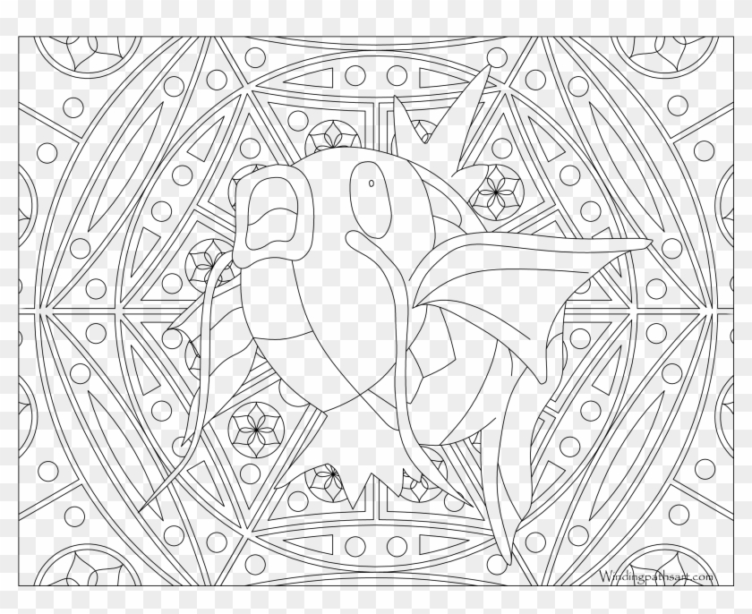 Magikarp - Pokemon Adult Coloring Pages Clipart