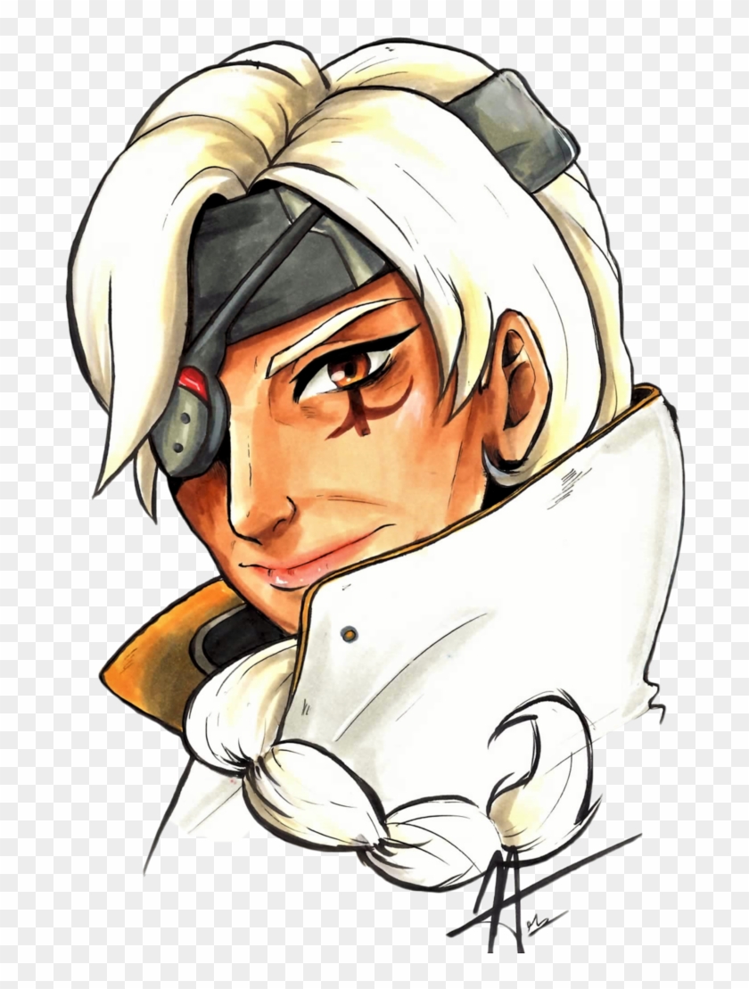 Ana Amari Overwatch By - Drawing Of Ana Overwatch Clipart #73522