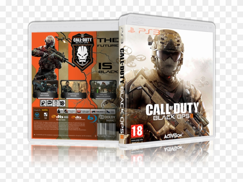 Call Of Duty - Call Of Duty Black Ops 2 Ps3 Cover Clipart #73542