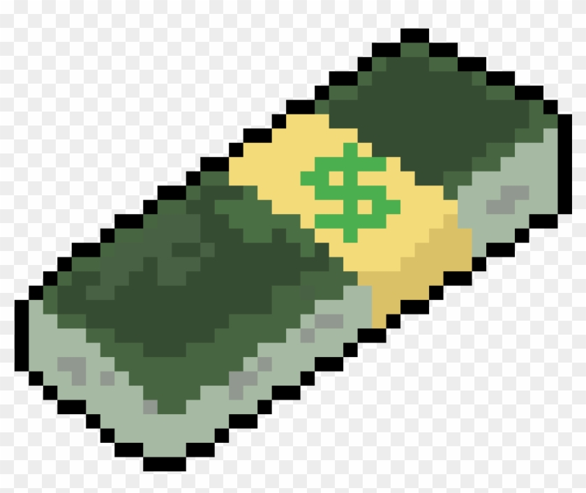 Money Stack - Pixel Art Pokemon Dratini Clipart