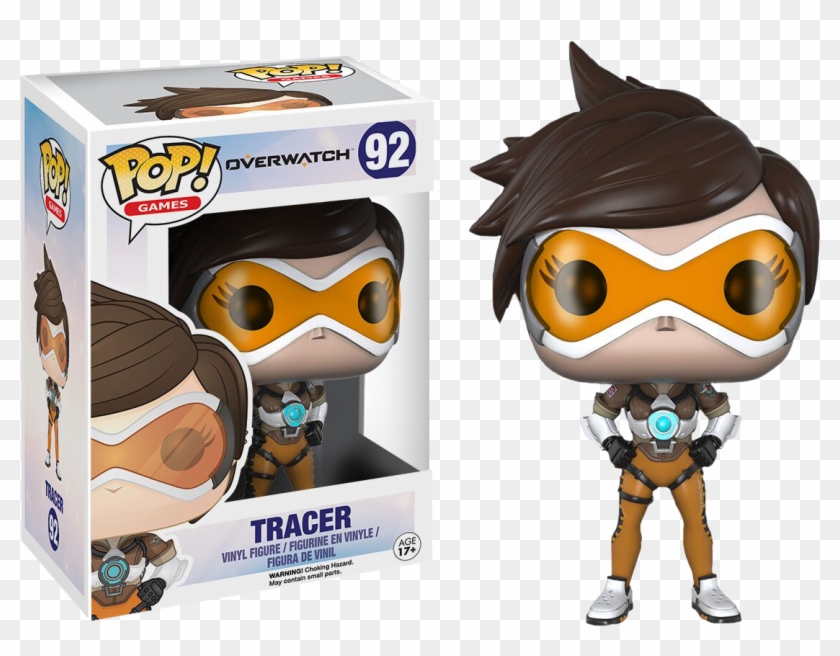 Overwatch - Tracer Funko Pop Clipart #73810