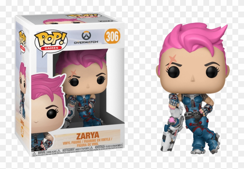 Zarya - Funko Pop Overwatch Zarya Clipart