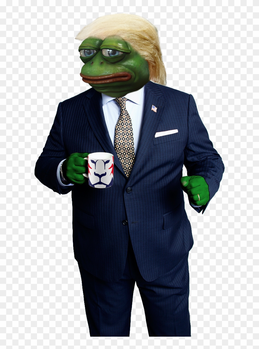 Semi-rare, Transparent Bg Presidential Pepe Clipart #73919