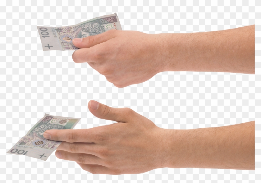 Money In Hand Png Image - Hand With Money Transparent Background Clipart