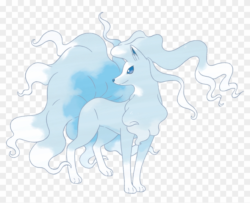 Alolan Ninetales Clipart