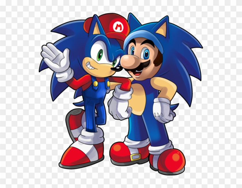 Mario As Sonic Clipart #74367