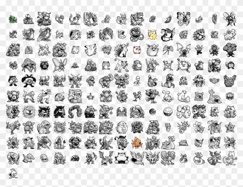 Pikachu Click Here For Our Full Album Of Pikachu Photos - Pokemon First Sprites Clipart #74368