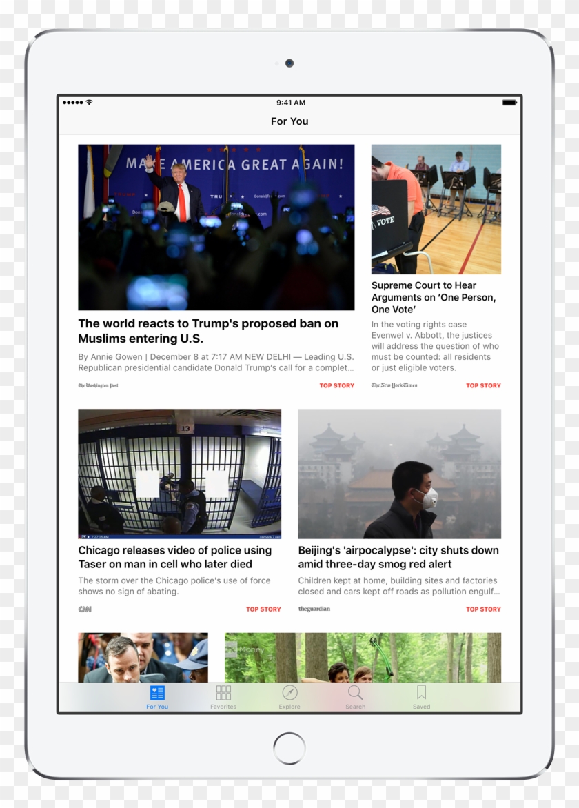 Apple Inked Deal With Buzzfeed For Exclusive Access - Apple News Ipad Clipart #74410