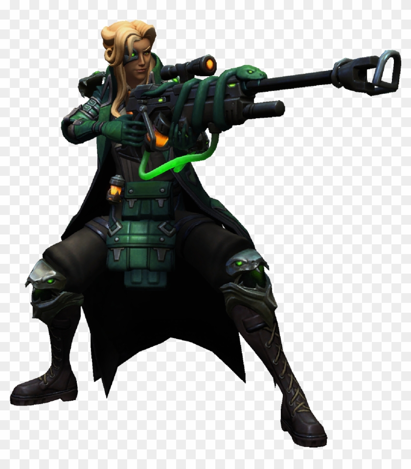 Ana Noxious Sidewinder Skin - Heroes Of The Storm Ana Skins Clipart #74432