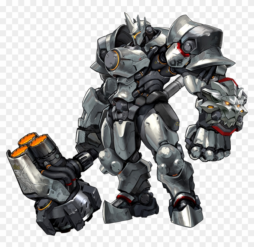 Like Mercy's Toggle Beam Control, Reinhardt's Toggle - Overwatch Characters Reinhart Clipart #74487