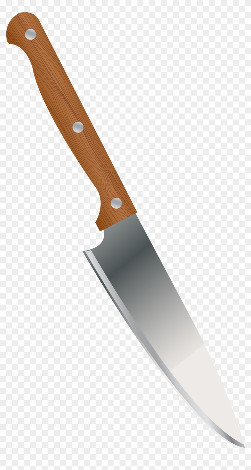 Kitchen Knife Png Clipart - Transparent Background Knife Clipart #74700