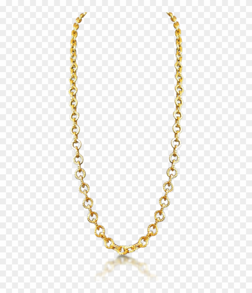 Gold Chain Gangster Png - Necklace Clipart #74703