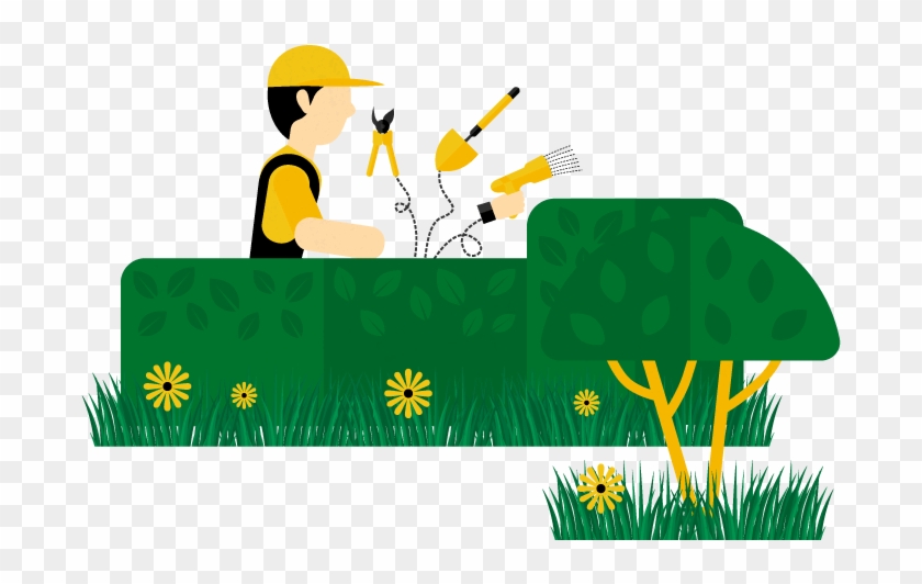 Png Stock Hedge In Ottawa Expert Landscaping Your Urban - Transparent Cartoon Hedge Clipart #74757