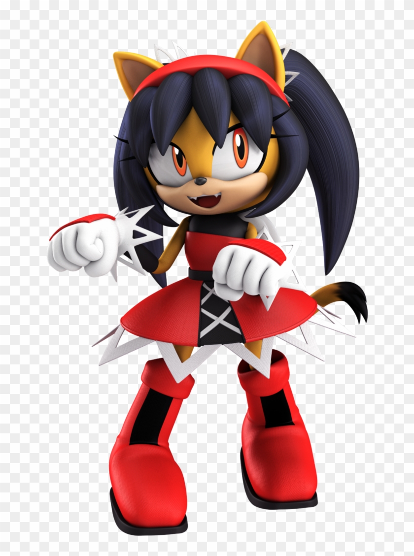 Sonic Forces Avatar Girl Clipart