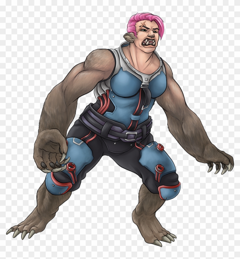 She Wants To Hug You Like Big, Fuzzy Siberian Bear - Cartoon Clipart