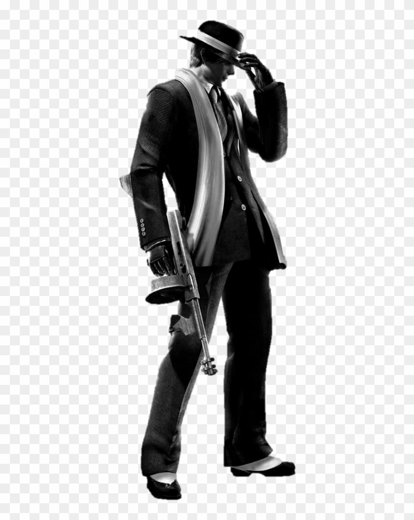 Gangsters Png - Resident Evil 4 Leon Chicago Typewriter Clipart