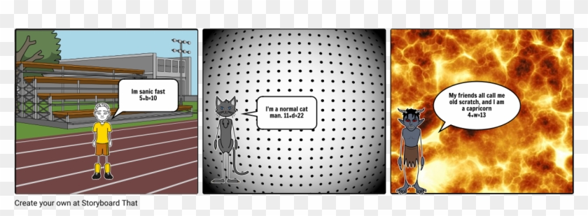 Old Scratch - Cartoon Clipart