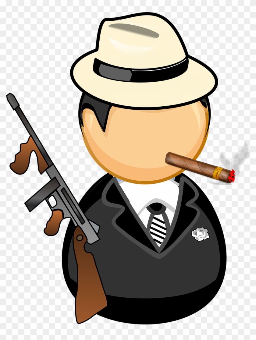 Medium Image - Gangster Png Clipart #74857