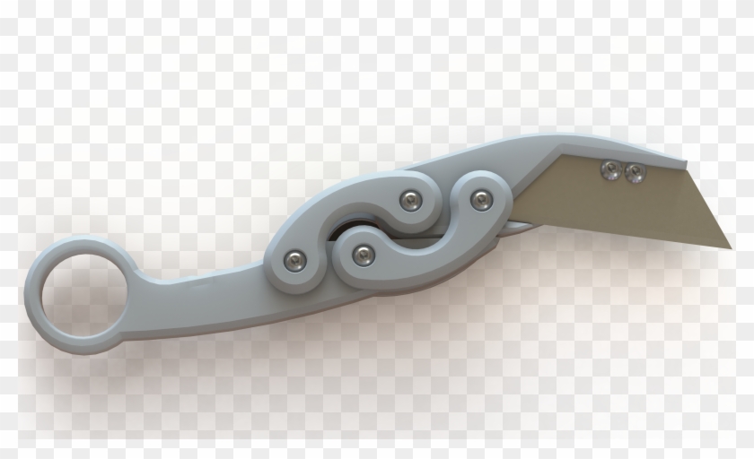 The Retractable Karambit Knife [now With Magnets ] Clipart