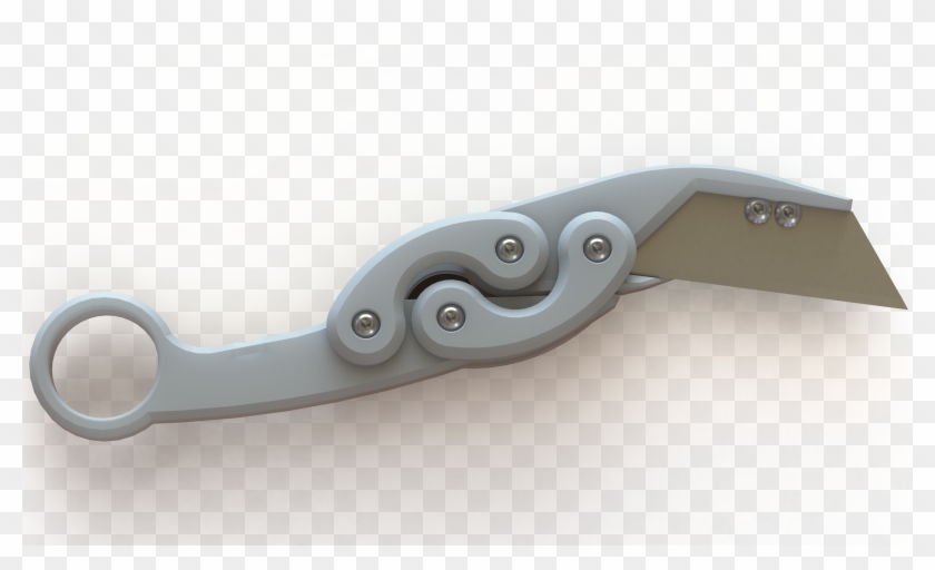 The Retractable Karambit Knife [now With Magnets ] Clipart #74973