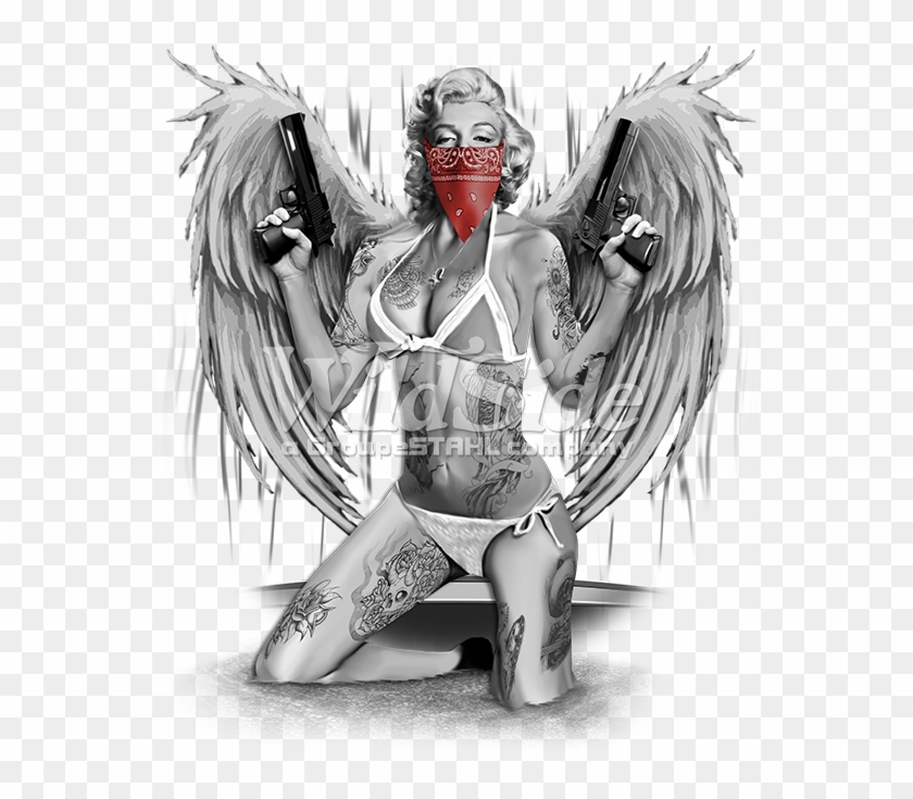 Gangster With Wings - Gangster Marilyn Clipart