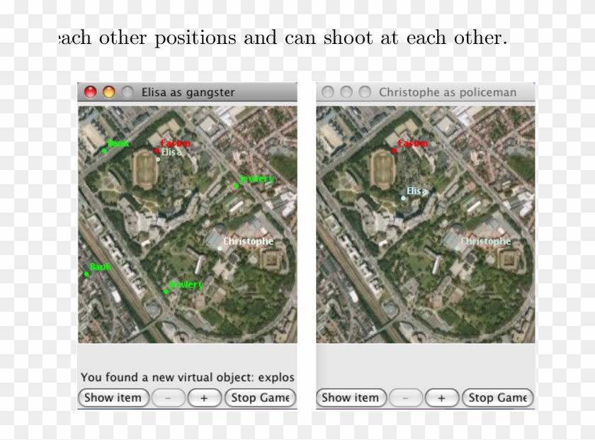 Flikken Gui On The Gangster Device And A Policeman - Map Clipart #75494