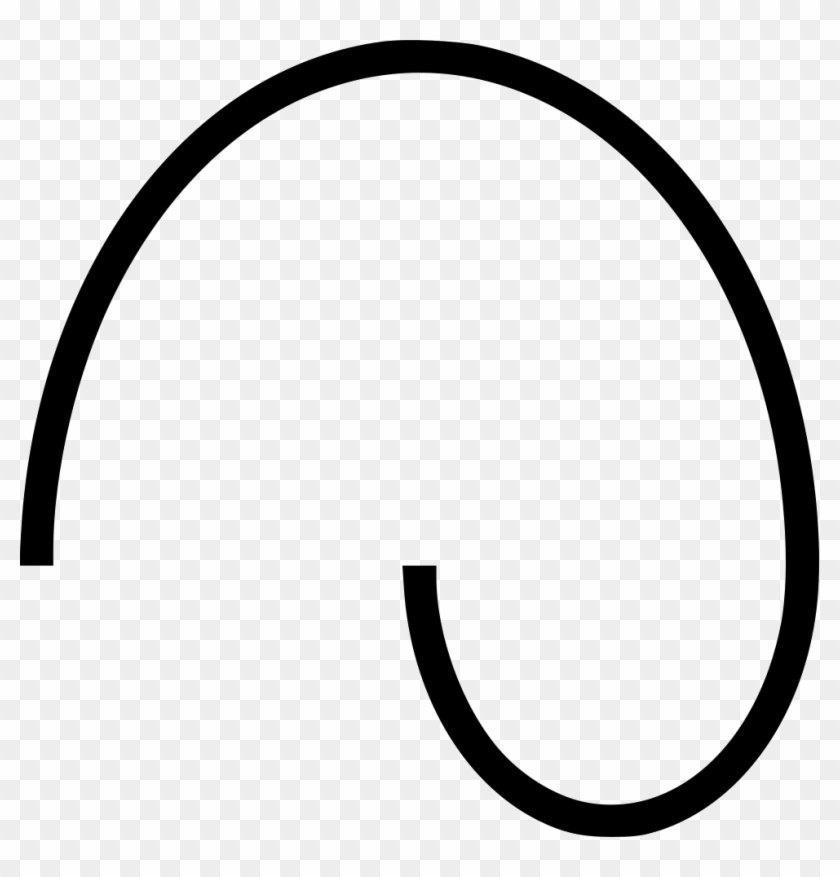 Curved Line Png - Curve Line Icon Png Clipart #75680