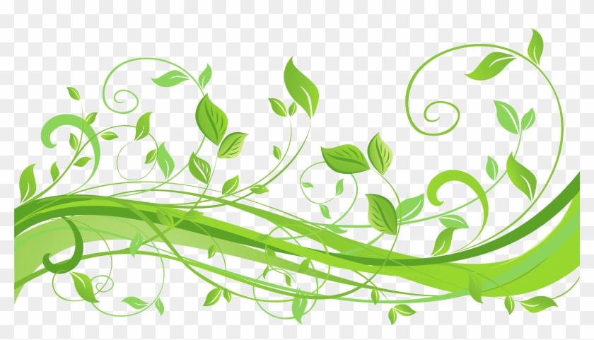 Garland Clipart Green Leaf - Png Download #75758