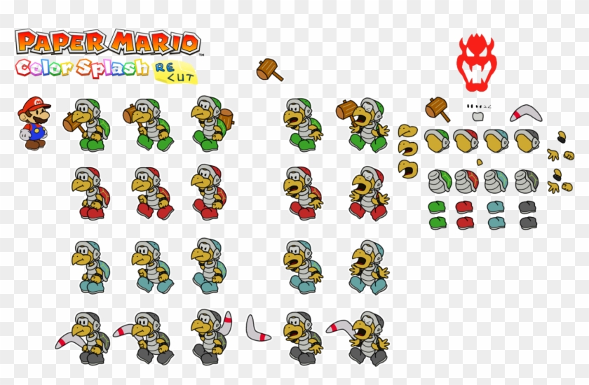 Prelude To The Recolored Paper Tale - Cartoon Clipart