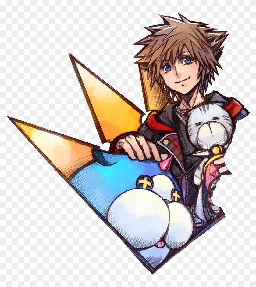 Twewyfr Sora - Tetsuya Nomura Kingdom Hearts Art Clipart #76295