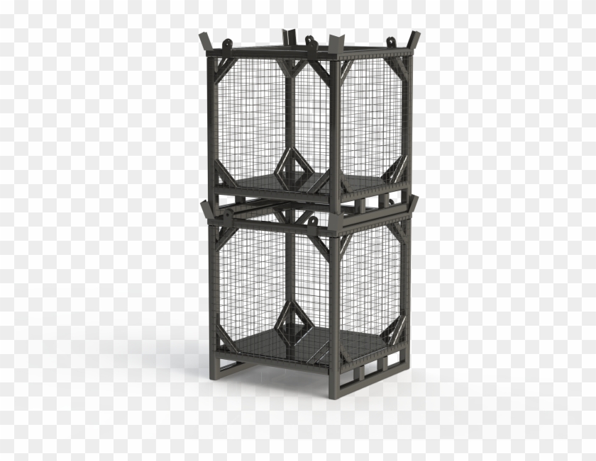 Stackable Transport Cage Clipart