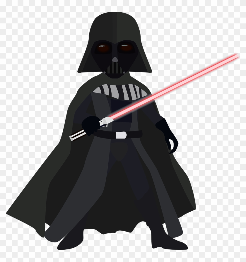 Star Destroyer Star Wars - Darth Vader Clipart Transparent - Png Download
