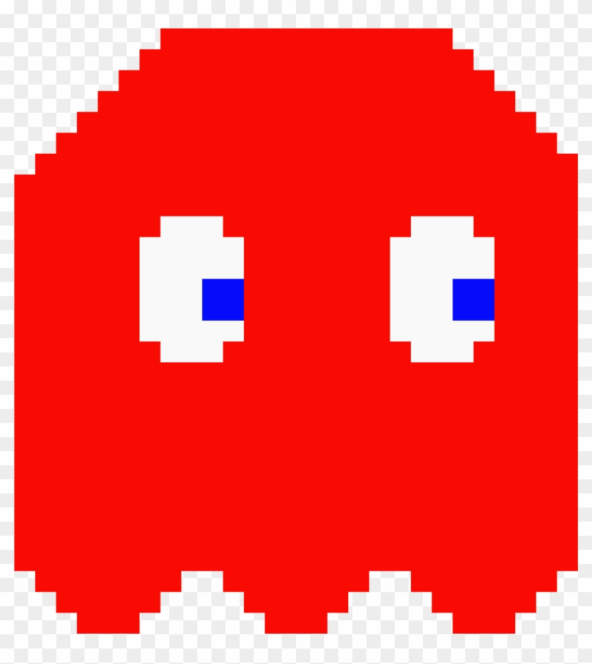 Pac-man Ghost - Pixel Donut Clipart #76605