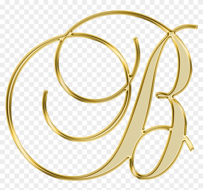 Capital Letter B Elegant - Letter B Transparent Background Clipart #76609