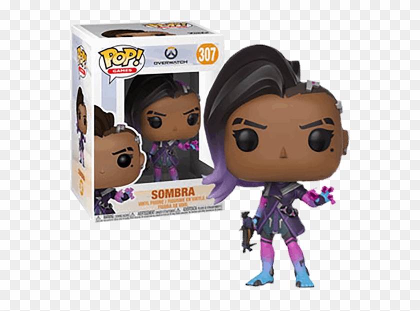 1 Of - Funko Pop Sombra Overwatch Clipart #76658