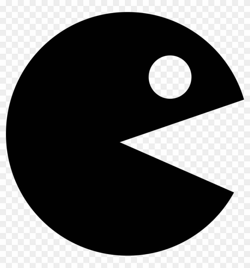 Pac Man Comments - Pac Man Stencil Clipart