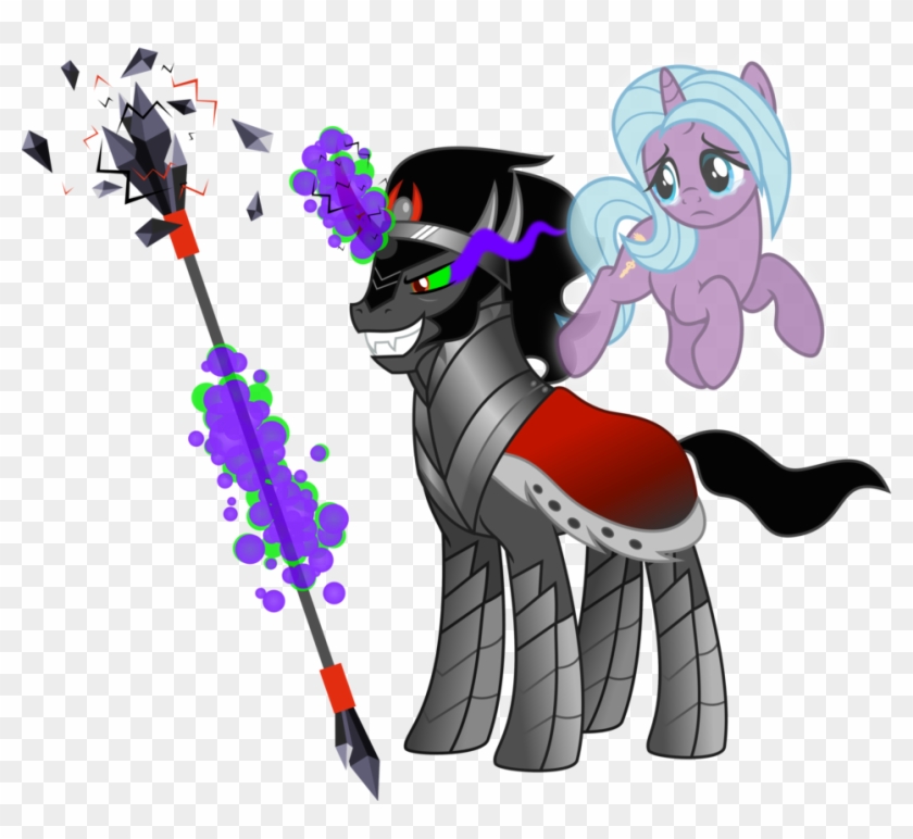 Pofm King Sombra And Hope By Osipush-da8 - Mlp King Sombra Magic Clipart #76870