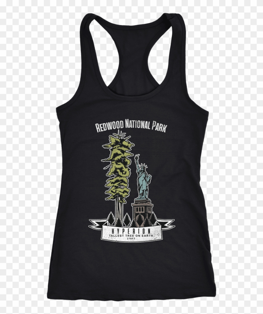 Color Splash Redwood Hyperion Tree Tank - Queen Are Born 24 Of April Clipart