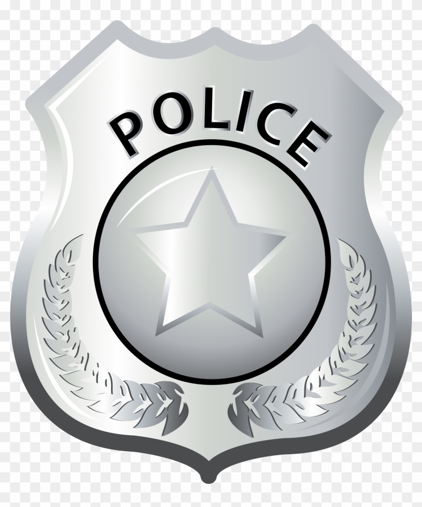 Police Badge Png Clip Art - Police Badge Clipart Png Transparent Png #77291