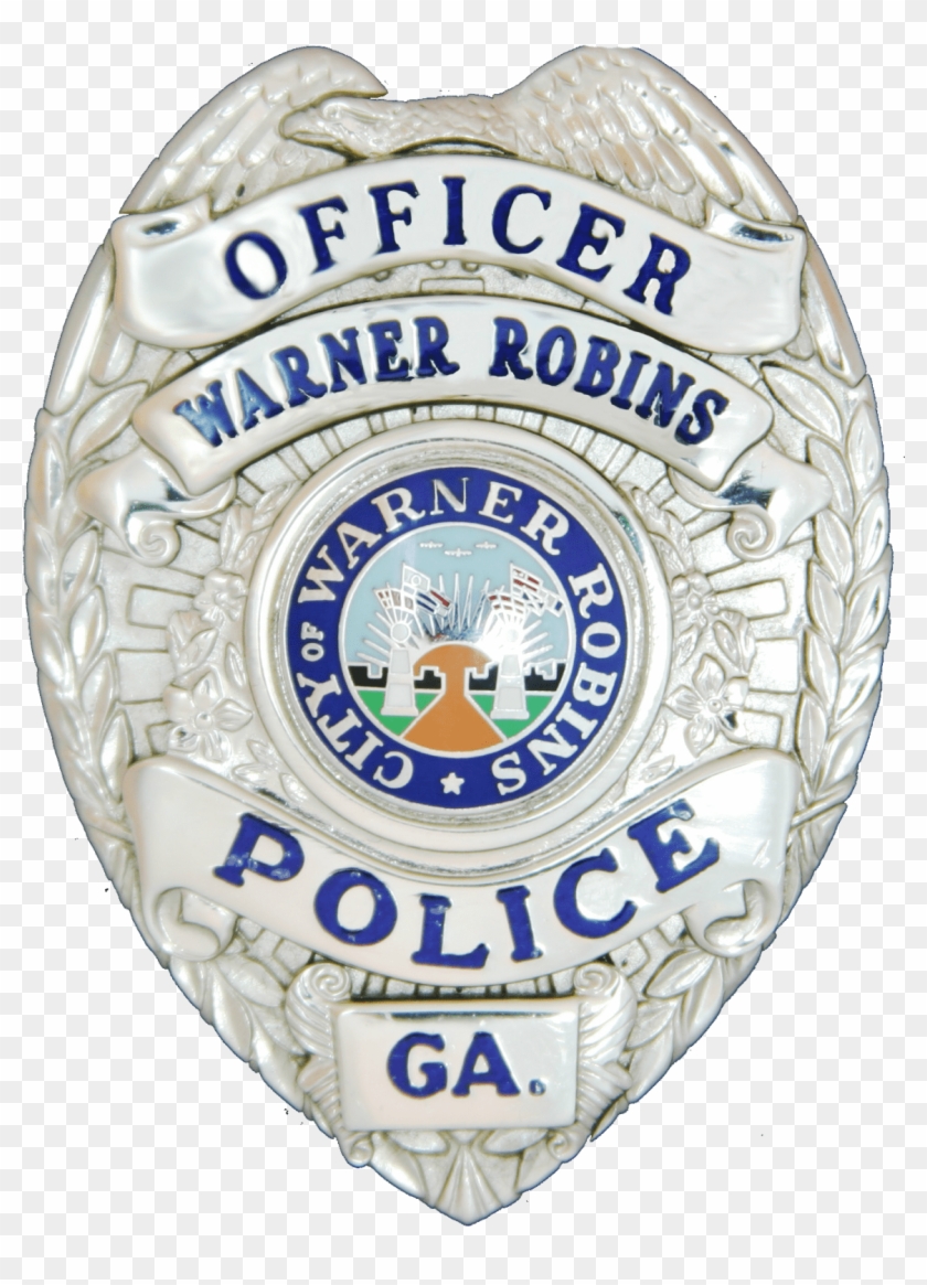 Download Warner Robins Police Badge Transparent Png - Warner Robins Police Department Clipart #77389