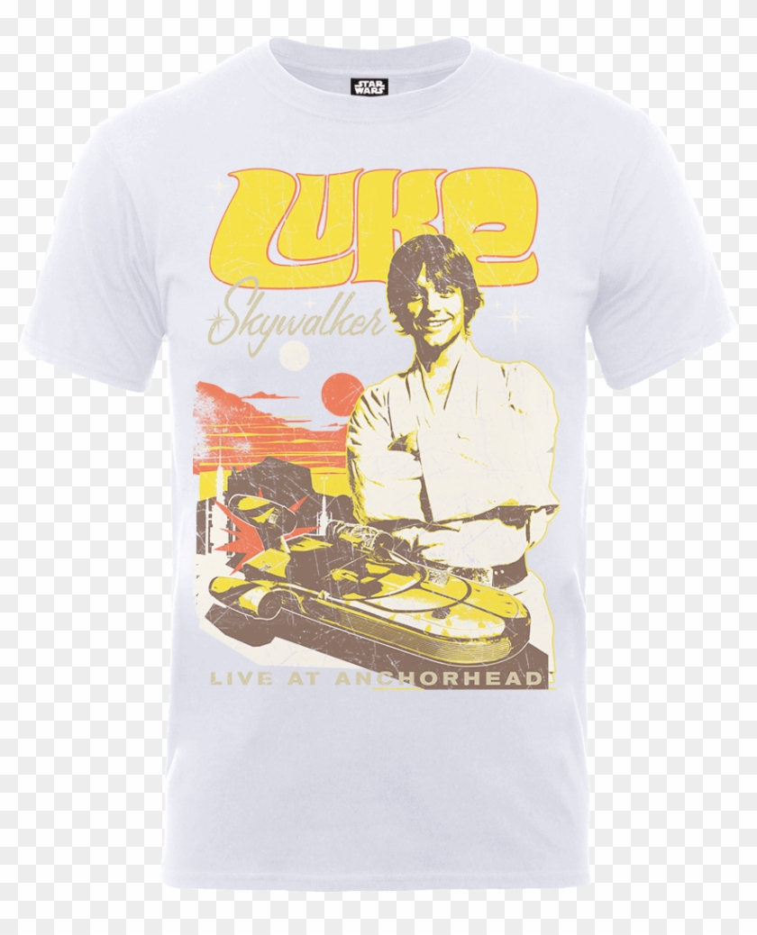 Luke Skywalker T Shirts Clipart #77631