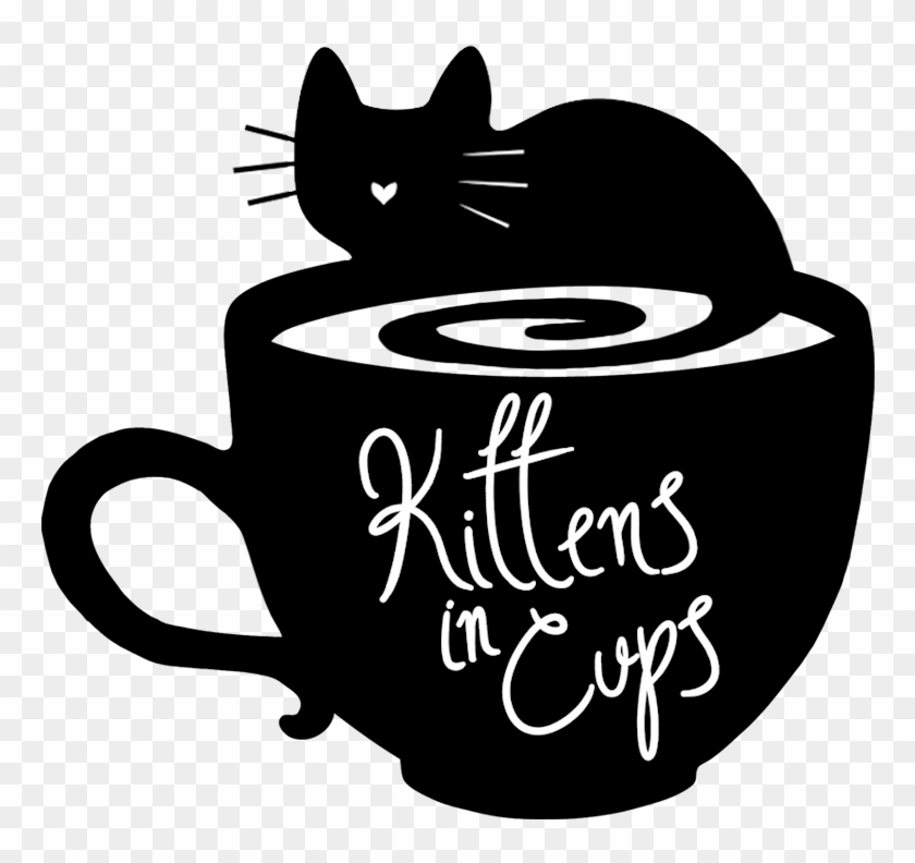 Kittens In Cups- Annapolis Cat Cafe By Hailey Taylor - Kittens In Cups Logo Clipart #77759