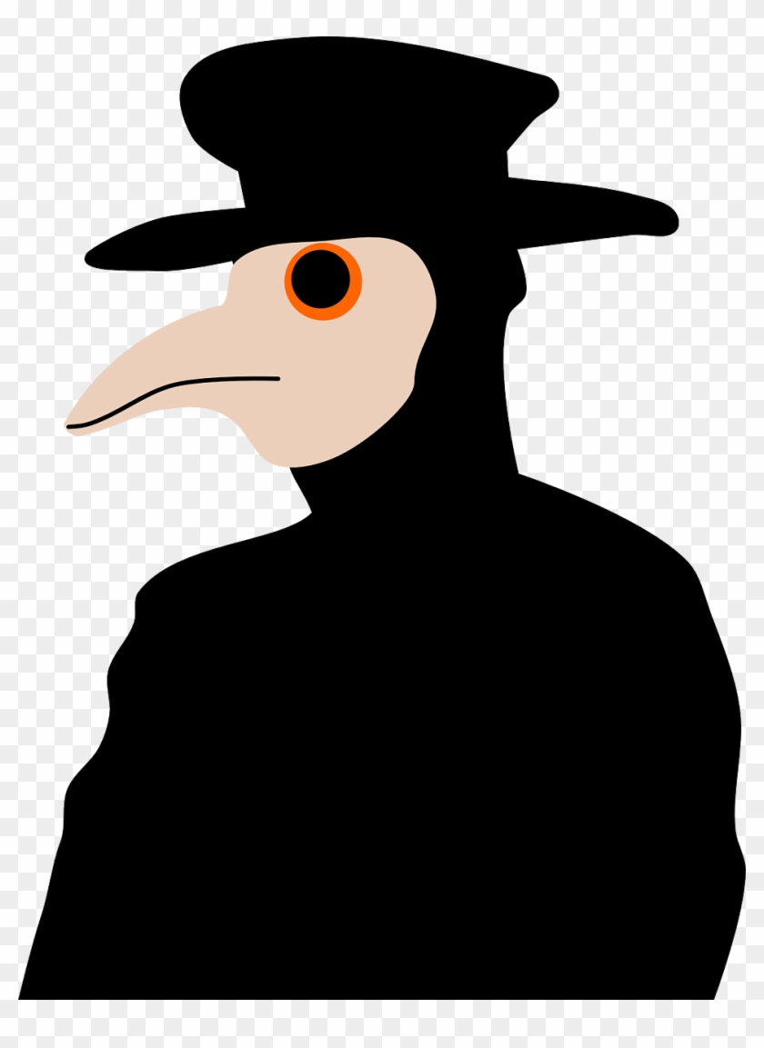 Black Death Png - Plague Doctor Clipart Plague Transparent Png #77855