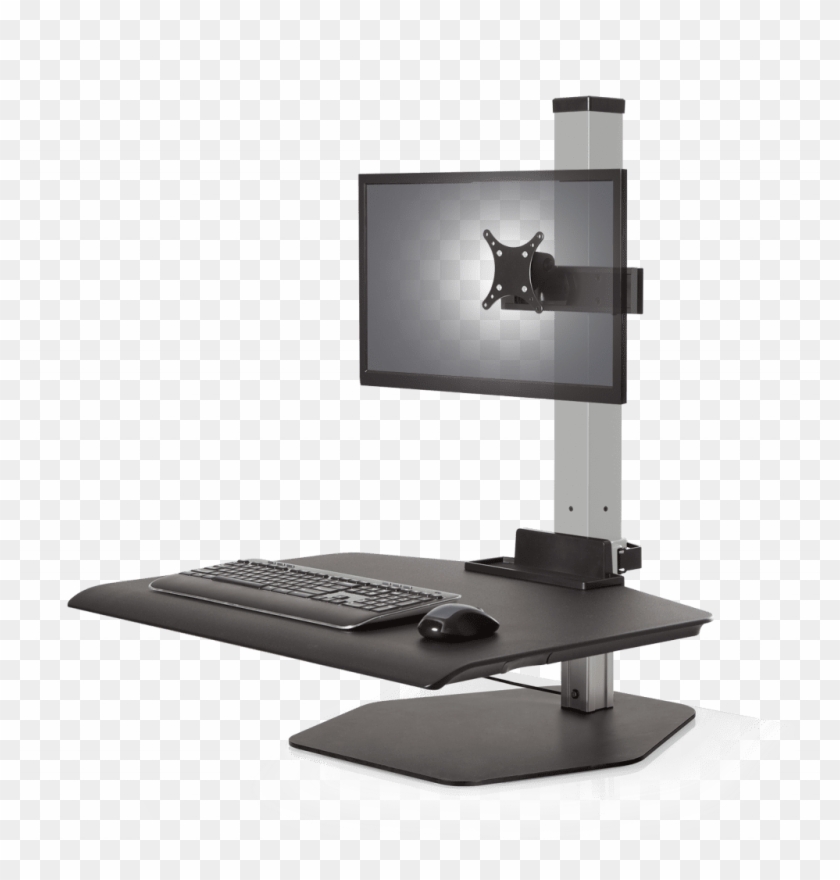 Winston Workstation® Single Freestanding Sit-stand - Winston Sit Stand Clipart #78031