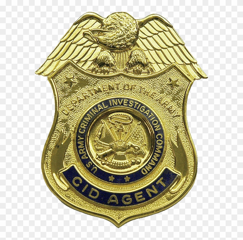 Cartoon Police Badges - Cid Badge Clipart #78056