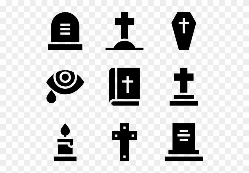 Funeral - Food Black Png Clipart