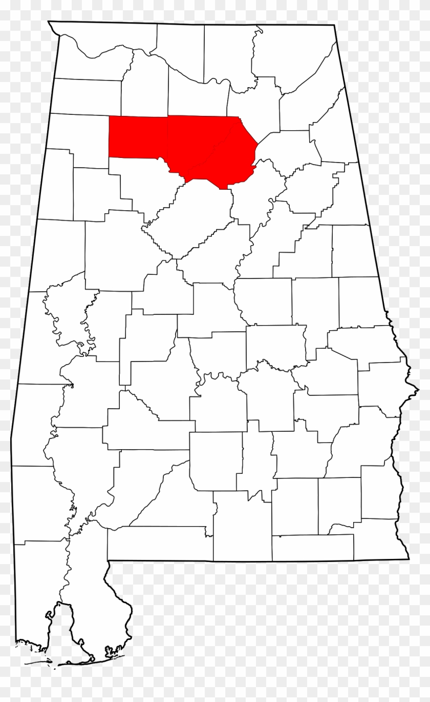 Walker County Alabama Clipart